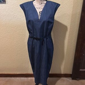 New York & Company Blue Dress